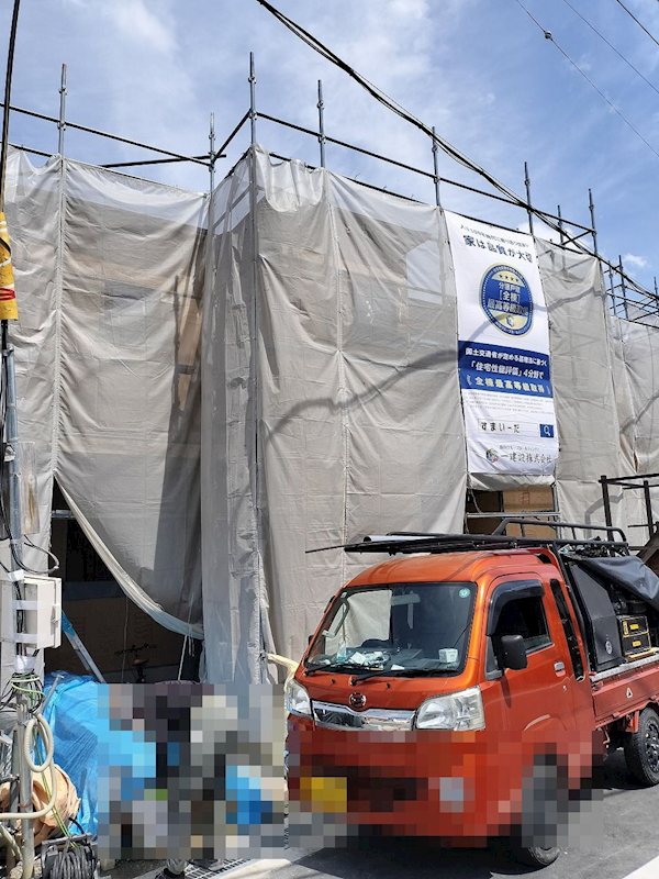 茨木市上野町 新築一戸建 6号棟 外観写真
