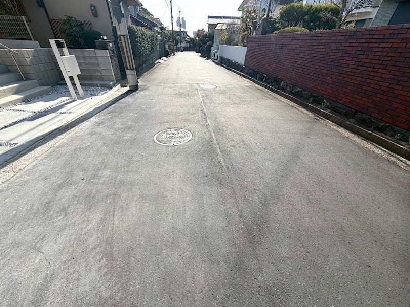 前面道路 楠葉野田3丁目LiveleGardenS全4棟新築分譲住宅地内4号棟 その他