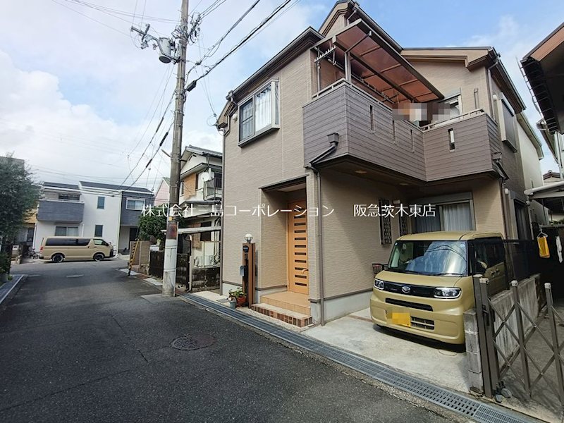 茨木市花園2丁目　中古一戸建 現地写真（前面道路含む現地写真）