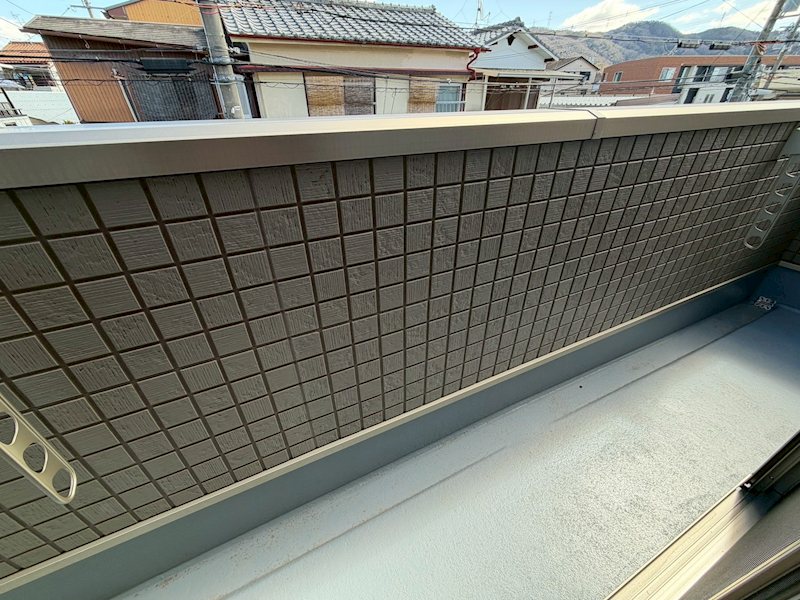 2階リビングに面したバルコニー 倉治3丁目限定1邸新築分譲住宅 その他