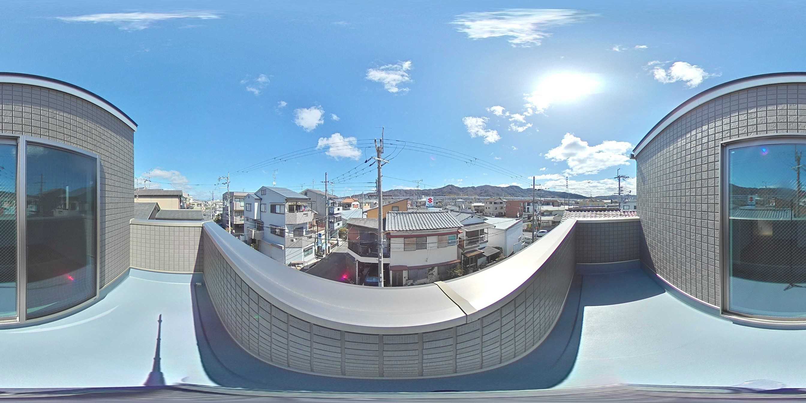 倉治3丁目限定1邸新築分譲住宅 現地写真（バルコニー）