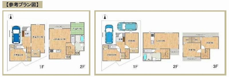 茨木市三島丘2丁目　建築条件付売土地 間取り図