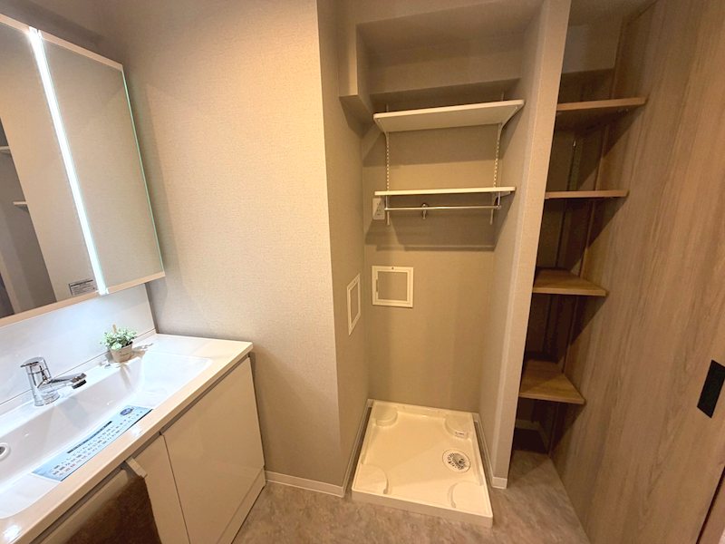 収納たっぷり洗面スペース ダイアパレス樟葉 その他