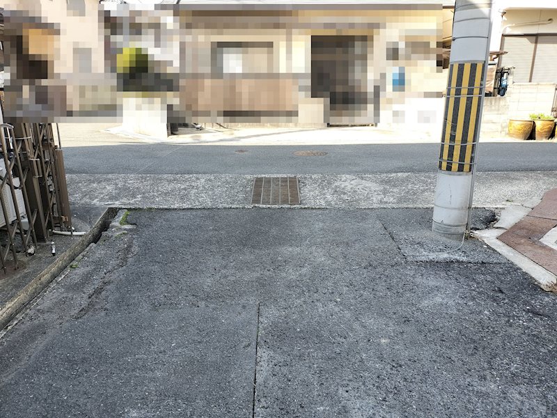 茨木市水尾1丁目　新築一戸建 現地写真（前面道路含む現地写真）