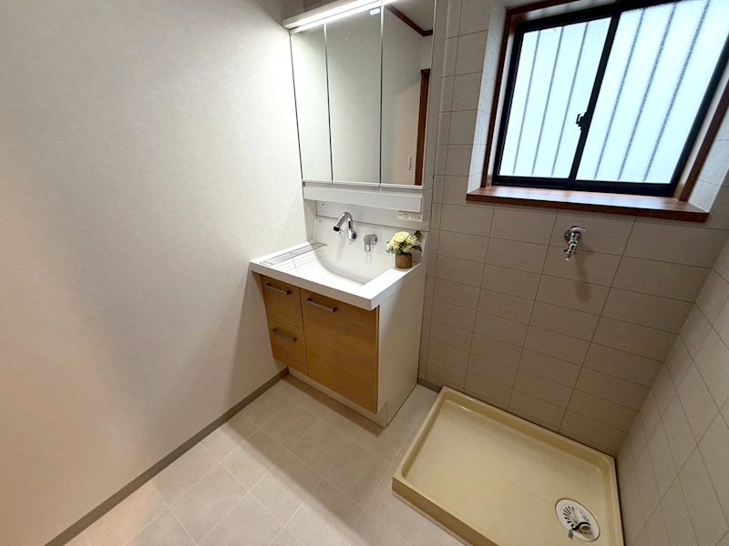 洗面スペース 香里園東之町一戸建再生既存住宅 その他