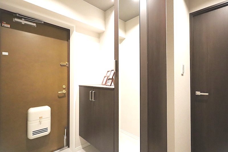 姿見付シューズボックス、玄関ホール メロディーハイム牧野公園弐番館 その他