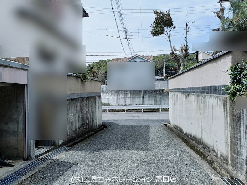 前面道路 高槻市南平台4丁目 売土地 その他