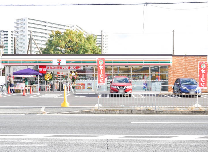セブンイレブン 水無瀬駅南店 島本町江川1丁目 売土地 周辺画像4