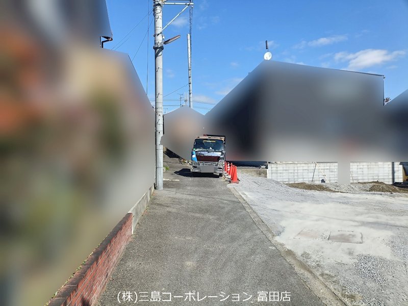 前面道路 高槻市富田町5丁目 新築一戸建 3号地 その他