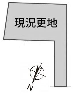 高槻市南平台1丁目　売土地 間取り図