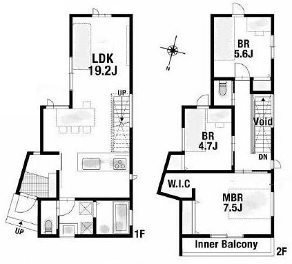高槻市松が丘4丁目　建築条件付売土地1号地 間取り図
