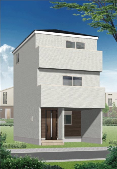 島本町東大寺1丁目 新築一戸建 外観写真