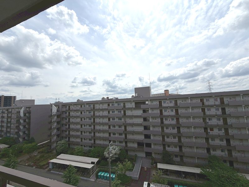 バルコニーからの眺望 労住まきのハイツ一号棟 その他