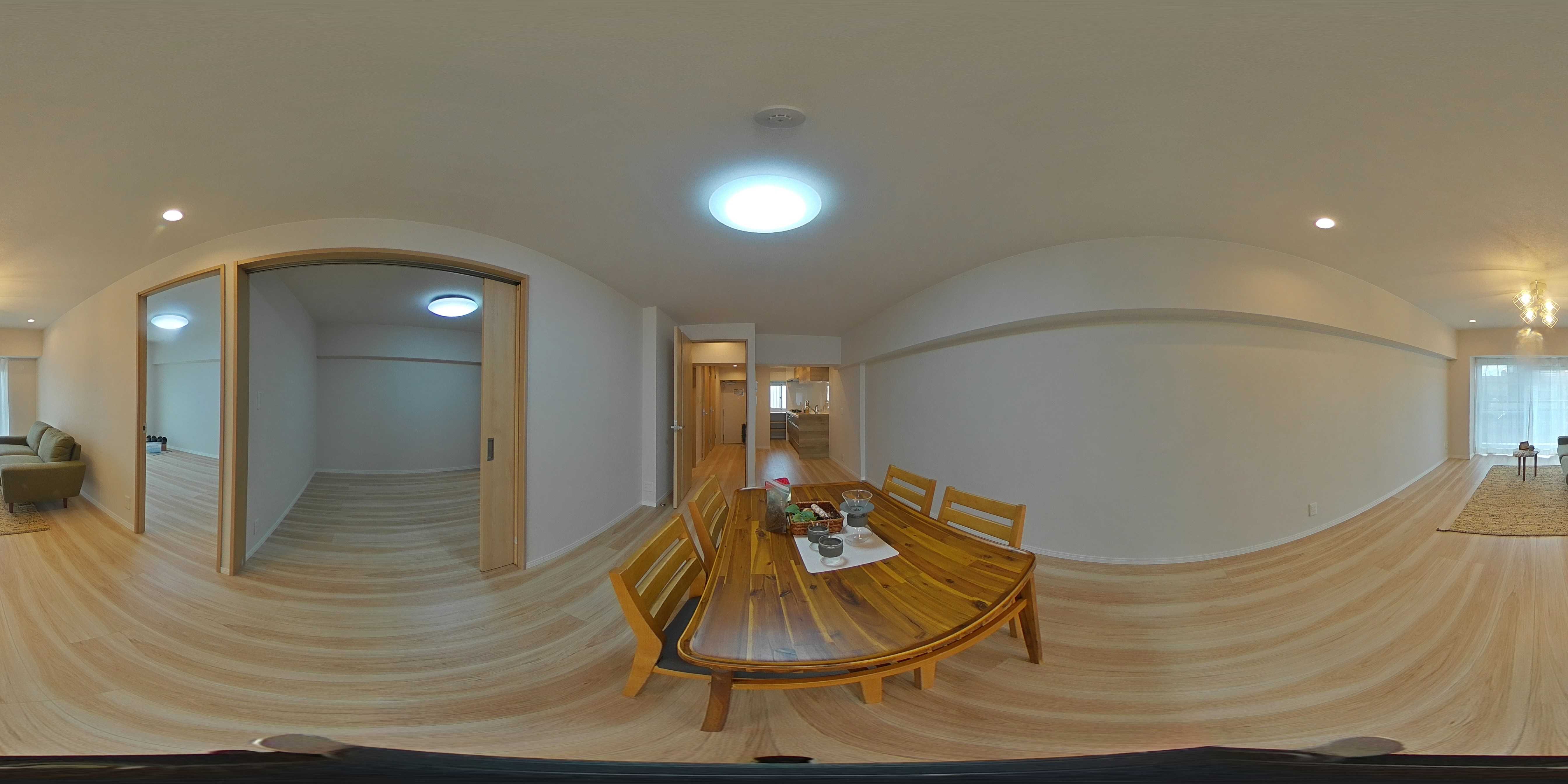 労住まきのハイツ一号棟 内観写真（リビング）