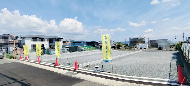 茨木市郡山二丁目　建築条件付土地【B号地】 現地写真