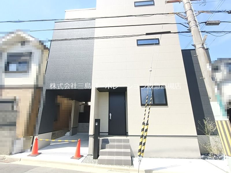 高槻市大冠町3丁目　新築一戸建 外観写真