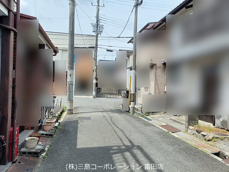 前面道路 高槻市寿町1丁目 中古一戸建 その他