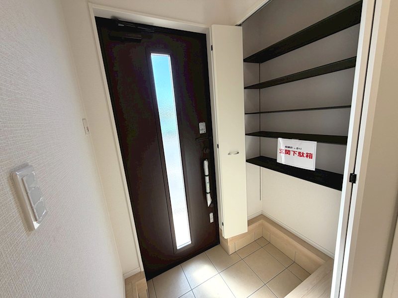 大きなシューズボックス付き玄関スペース 出口4丁目CRADLEGARDEN限定1邸新築分譲住宅 その他