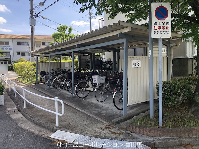 駐輪場 富田第二住宅61号棟 その他