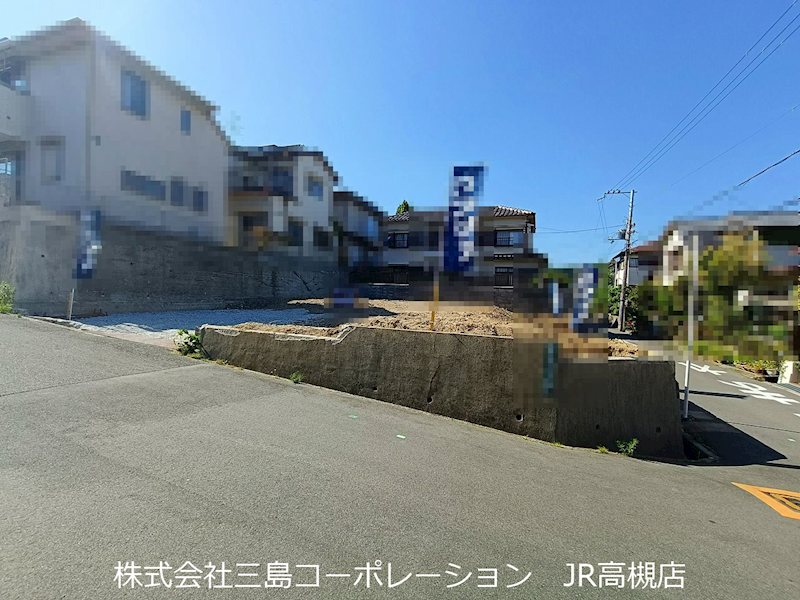 高槻市安岡寺町5丁目　売土地2号地 現地写真（前面道路含む現地写真）
