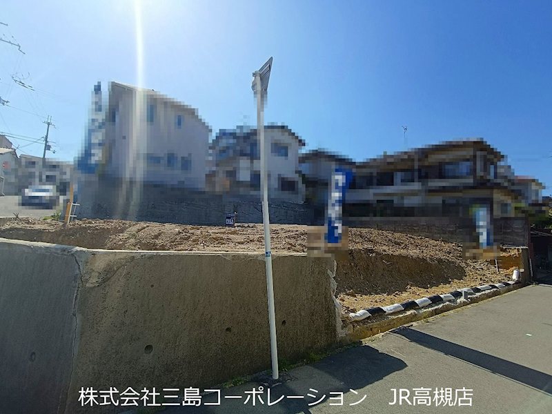 高槻市安岡寺町5丁目　売土地1号地 現地写真（前面道路含む現地写真）