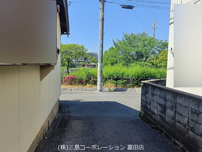 前面道路 高槻市西五百住町 売土地 その他