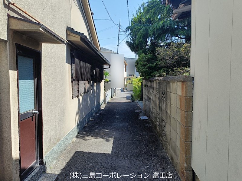 前面道路 高槻市西五百住町 売土地 1号地 その他
