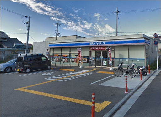 ローソン 摂津一津屋一丁目店 摂津市鳥飼和道2丁目 新築一戸建 12号棟 周辺画像5