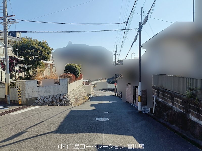 前面道路 高槻市大和1丁目 売土地 2号地 その他