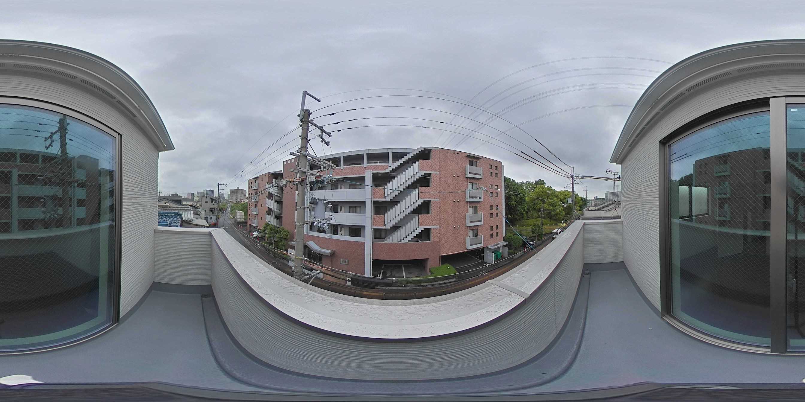 黄金野1丁目限定1邸新築分譲住宅 現地写真（バルコニー）