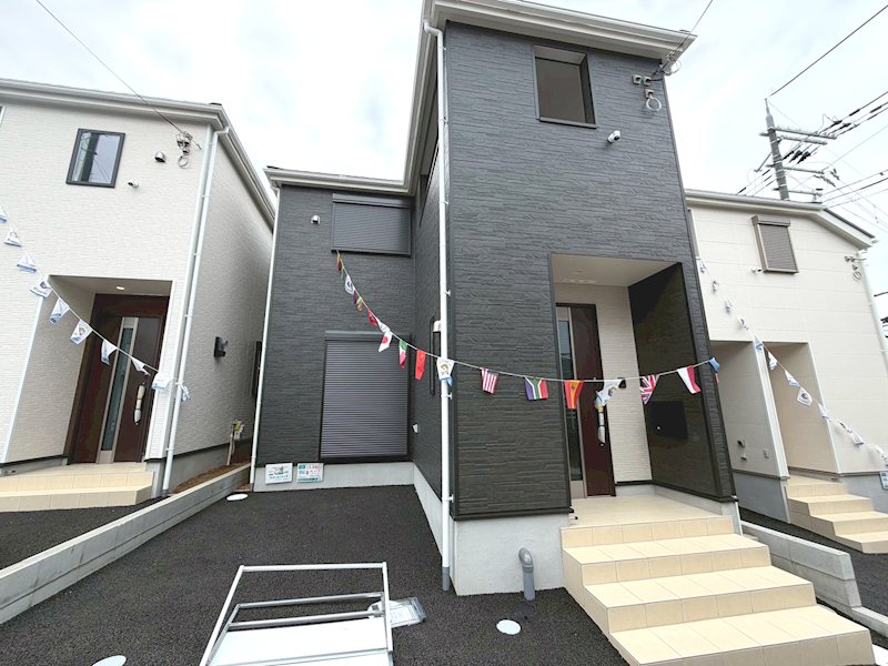 渚元町CRADLEGARDEN全3棟新築分譲地内2号棟 外観写真