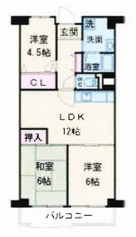 アーク茨木 間取り図
