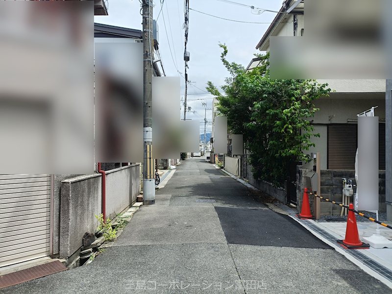前面道路 高槻市芝生町2丁目 新築一戸建 その他