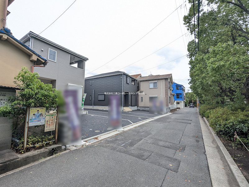 摂津市鳥飼西３丁目　新築一戸建　1号棟 現地写真（前面道路含む現地写真）