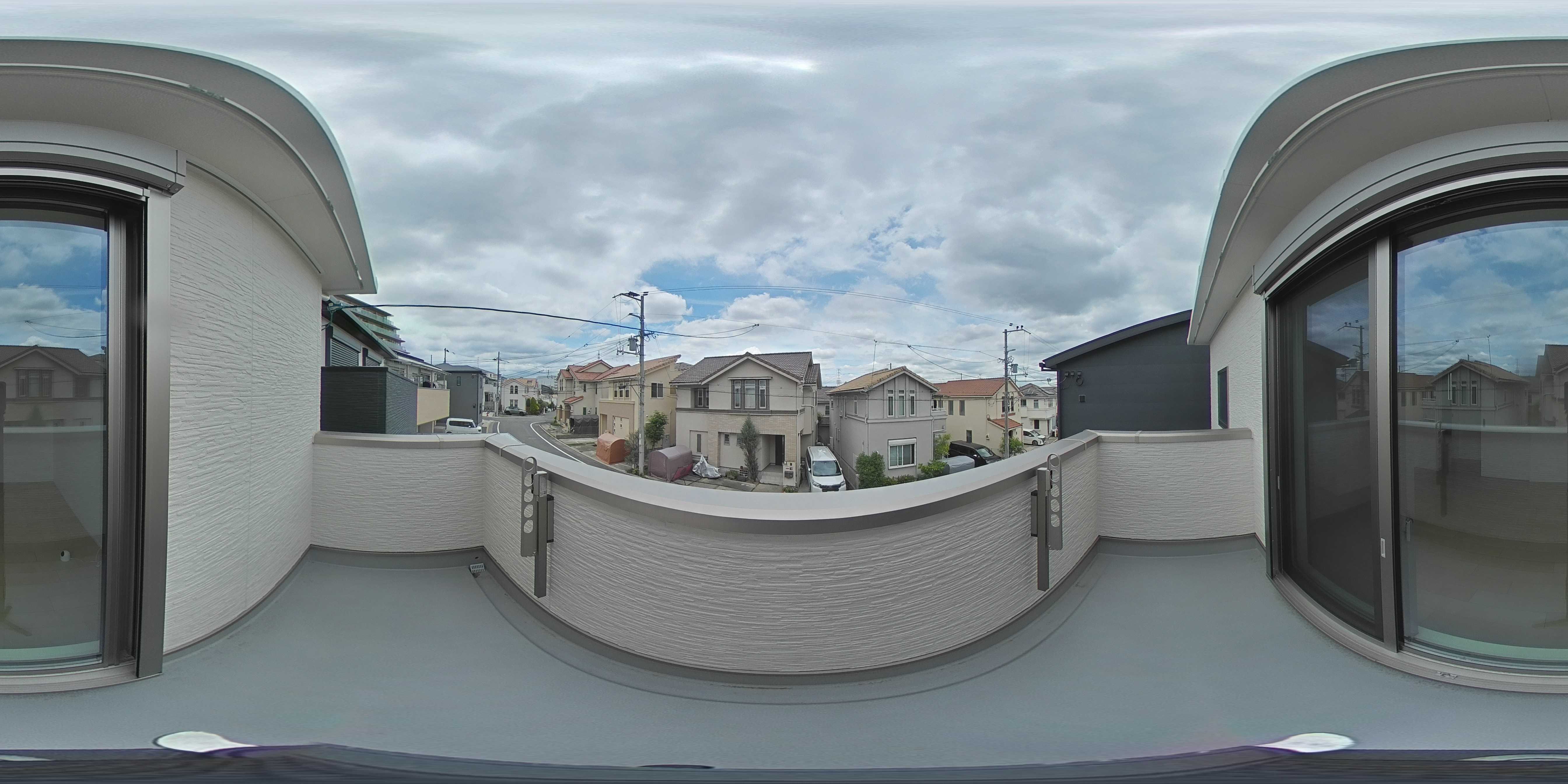ローズヴィレッジくずはⅢ5号地 現地写真（バルコニー）