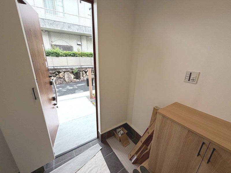 シューズボックス&シューズインクローゼット付玄関 茄子作1丁目新築分譲地内C号地 その他