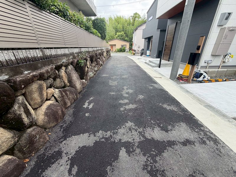 前面道路 茄子作1丁目新築分譲地内D号地 その他