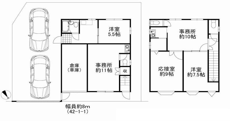 茨木市北春日丘3丁目　中古一戸建  間取り図