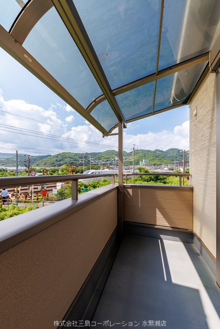 陽当たりがいいバルコニー 島本町広瀬1丁目 中古一戸建 その他