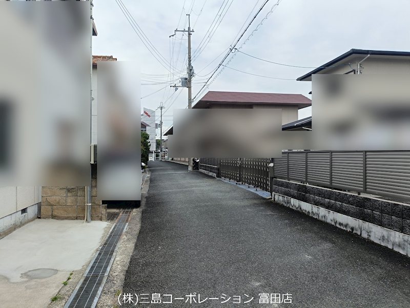 前面道路 高槻市寿町3丁目 中古テラスハウス その他