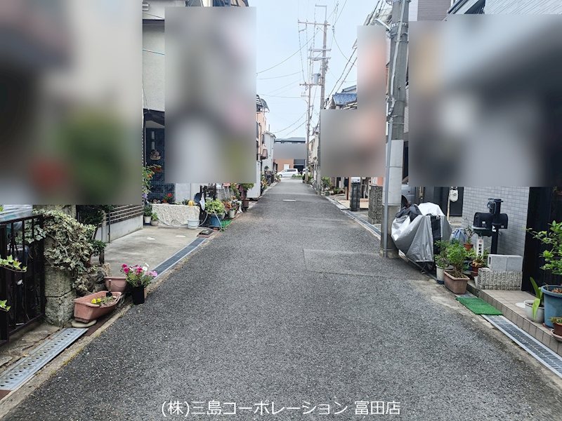 前面道路 高槻市柳川町2丁目 新築一戸建 その他