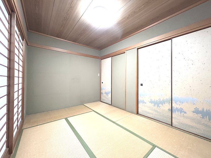 1階お庭に面した和室6帖 畳があれば癒されます 東香里元町一戸建既存住宅 その他