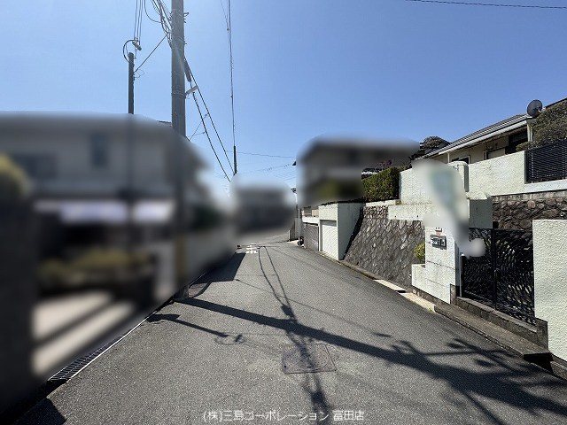 前面道路 高槻市大和1丁目 売土地 その他