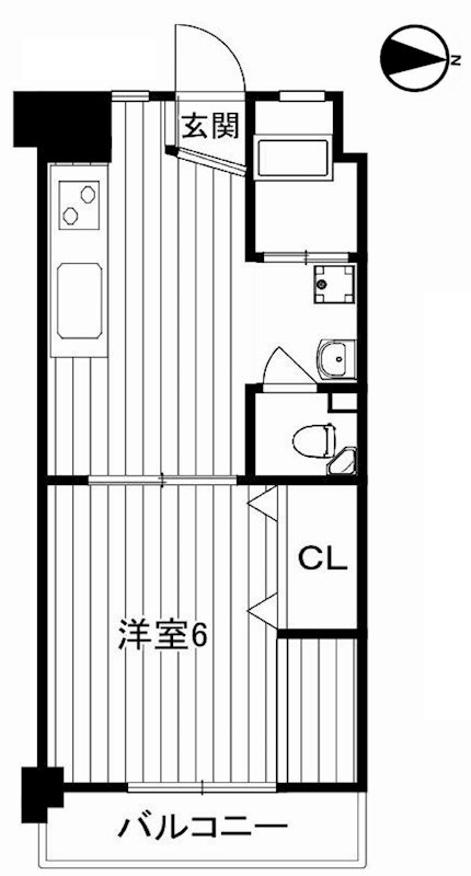 茨木駅前ビル  間取り図