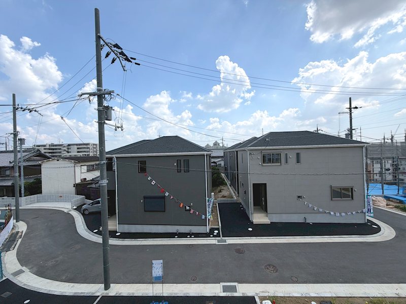 バルコニーからの眺望 長尾峠町CRADLEGARDEN全21棟新築分譲地内6号棟 その他