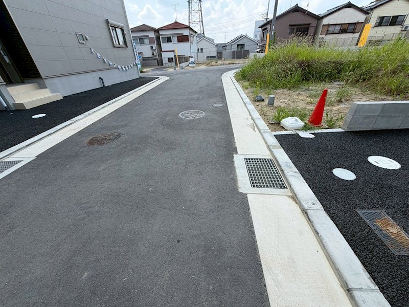 前面道路 長尾峠町CRADLEGARDEN全21棟新築分譲地内6号棟 その他