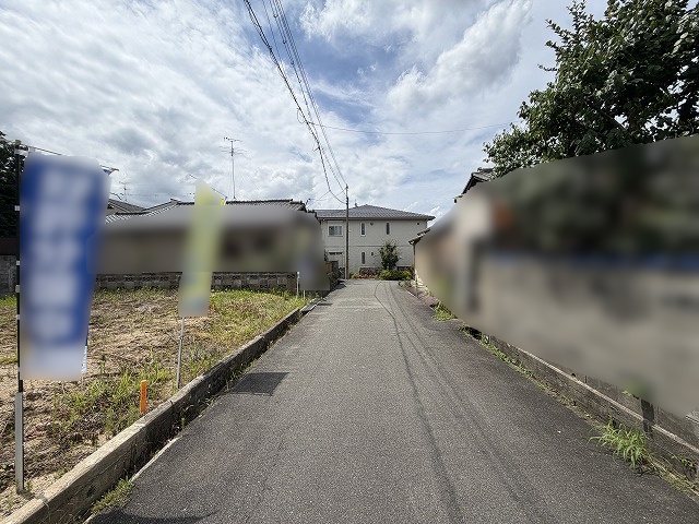 前面道路含む 高槻市富田町3丁目 A号地 建築条件付土地 その他