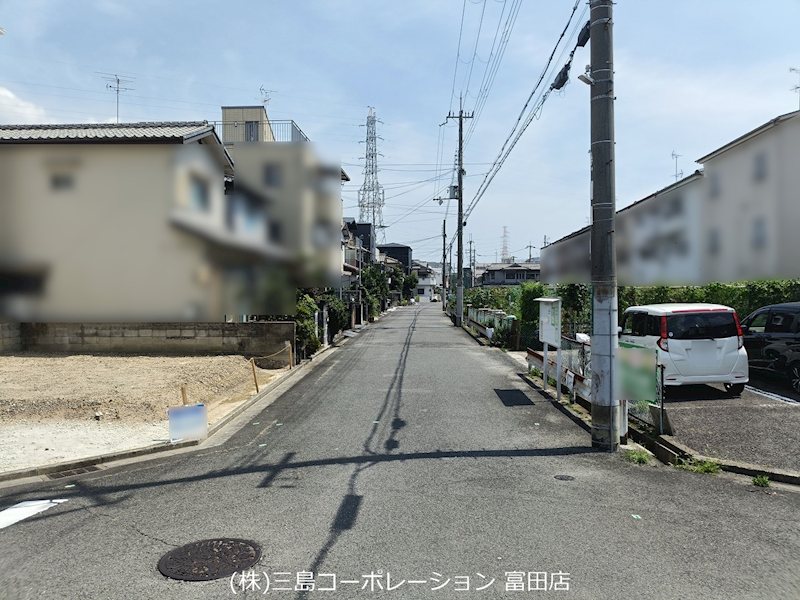 前面道路 高槻市川添1丁目 売土地 その他