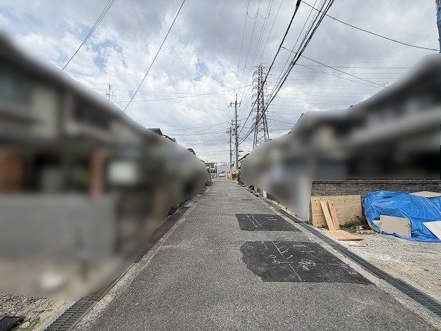前面道路含む 高槻市柱本6丁目 新築一戸建 その他