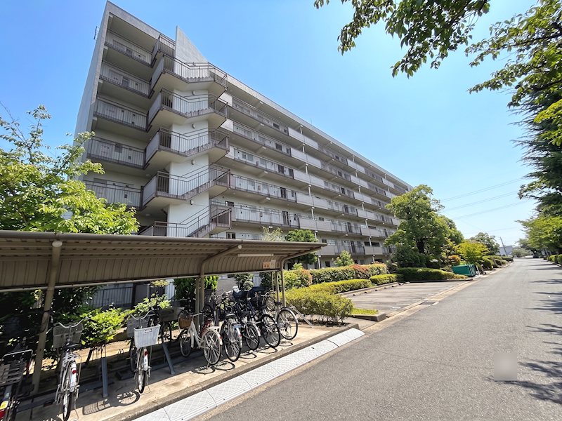 労住まきのハイツ三号棟 外観写真